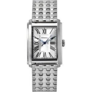 Fossil Carraway Stainless Steel Silver Dial Quartz FS6008 Men's Watch