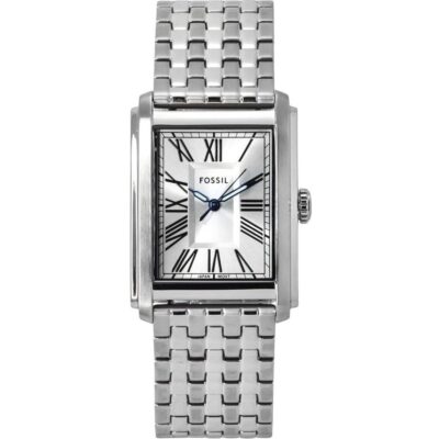 Fossil Carraway Stainless Steel Silver Dial Quartz Fs6008 Men's Watch