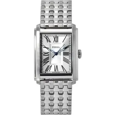 Fossil Carraway Stainless Steel Silver Dial Quartz FS6008 Men's Watch