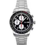 Fossil Sport Tourer Chronograph Stainless Steel Black Dial Quartz FS6045 Men's Watch