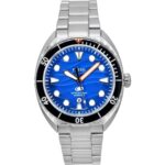 Fossil Breaker Stainless Steel Blue Dial Quartz Diver's FS6064 200M Men's Watch