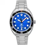 Fossil Breaker Stainless Steel Blue Dial Quartz Diver's FS6064 200M Men's Watch