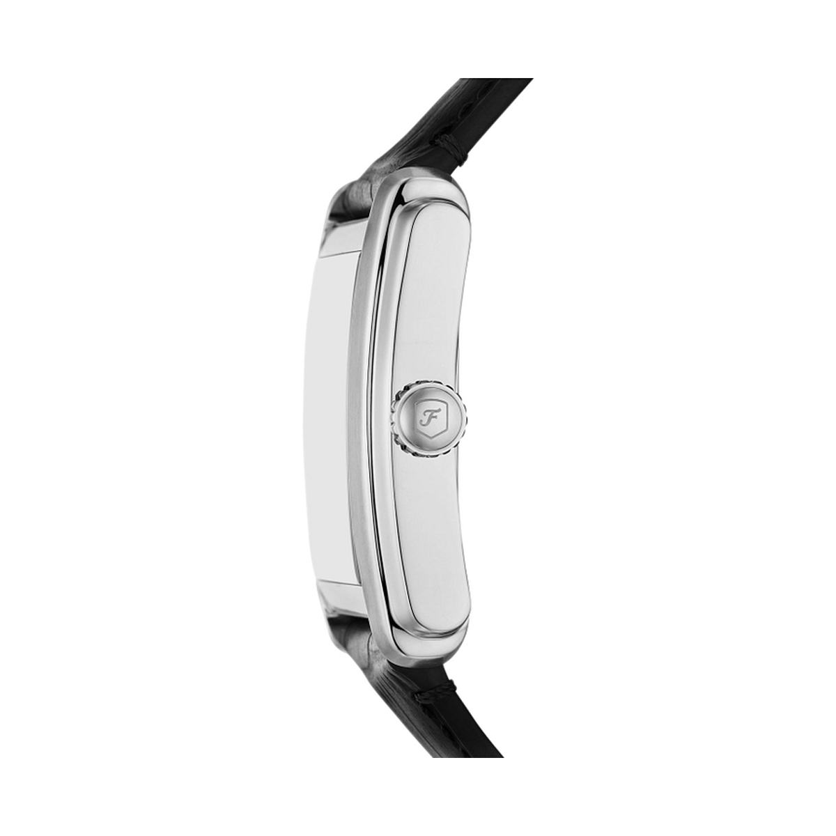 Fossil Carraway Leather Strap Silver Dial Quartz FS6078 Men's Watch - Image 2