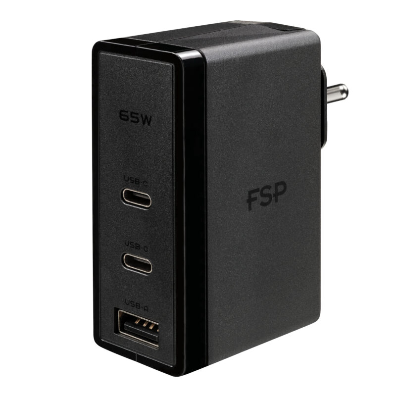 FSP 65W PD 2-Prong USB Type-C Power Adapter
