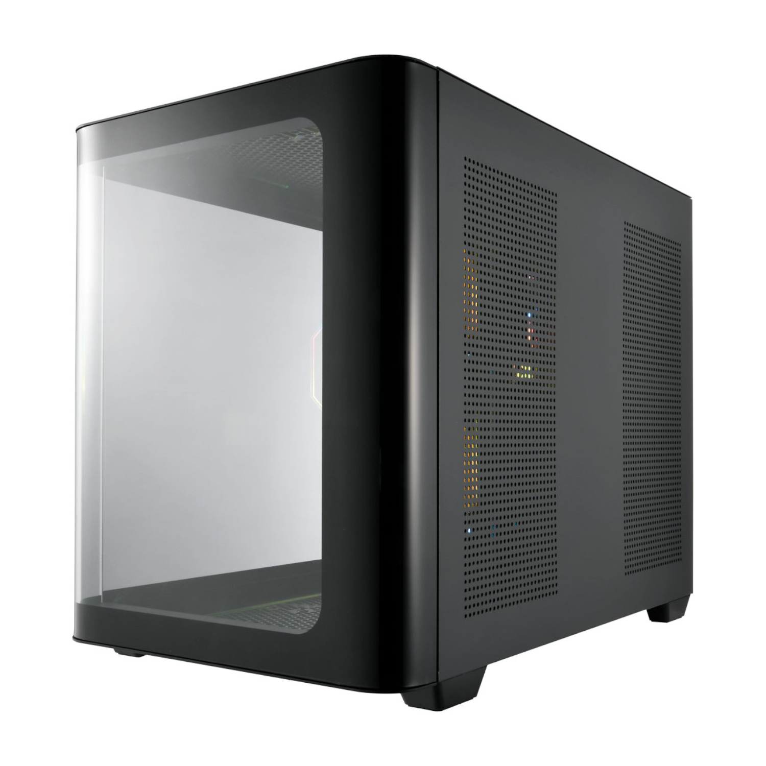 FSP S380 ARGB M-ATX Mid Tower Gaming Chassis - Black 3 FSP S380 ARGB M-ATX Mid Tower Gaming Chassis - Black - Image 3