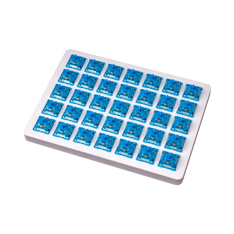 Keychron Blue Gateron Phantom Switches 110 pcs 1 Keychron Blue Gateron Phantom Switches 110 pcs