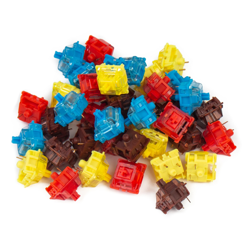 Keychron Yellow Gateron Phantom Switches 110 pcs 5 Keychron Yellow Gateron Phantom Switches 110 pcs - Image 5