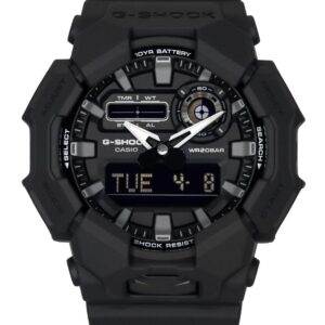 Casio G-Shock Analog Digital Bio-Based Resin Strap Black Dial Quartz GA-010-1A1 200M Men's Watch