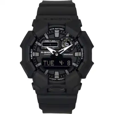 Casio G-Shock Analog Digital Bio-Based Resin Strap Black Dial Quartz GA-010-1A1 200M Men's Watch