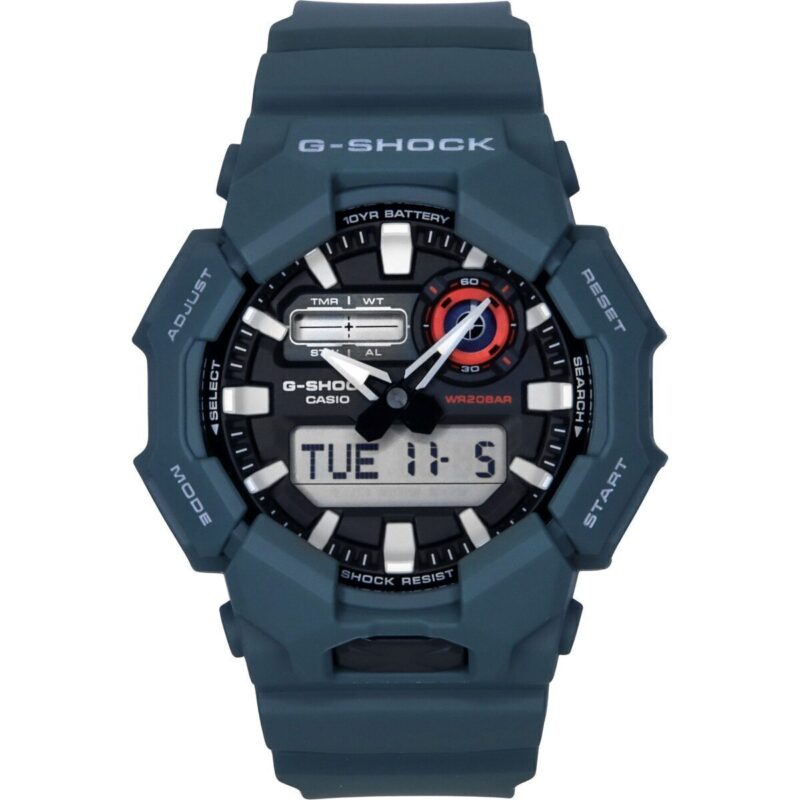 Casio G-shock Analog Digital Bio-based Resin Strap Black Dial Quartz Ga-010-2a 200m Men's Watch
