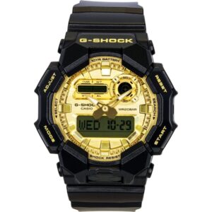 Casio G-Shock Bio-Based Resin Strap Analog Digital Gold Dial Quartz GA-010GGB-1A9 200M Men's Watch