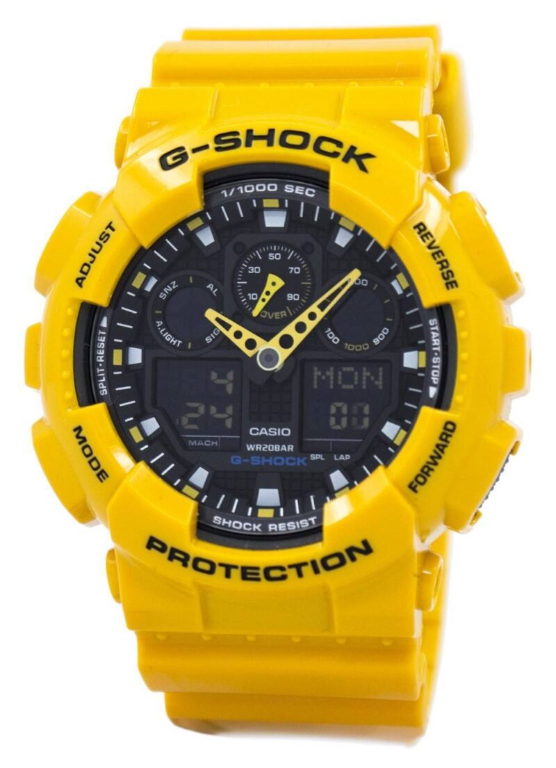 Casio G-Shock GA-100A-9ADR GA100A-9ADR Velocity Indicator Alarm Men's Watch Casio G-Shock GA-100A-9ADR GA100A-9ADR Velocity Indicator Alarm Men's Watch