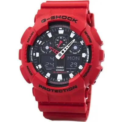 Casio G-Shock GA-100B-4A GA100B-4A Analog-Digital Men's Watch