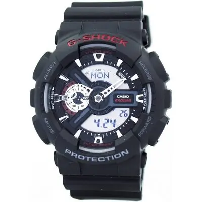 Casio G-Shock World Time Analog Digital GA-110-1A GA110-1A Men's Watch
