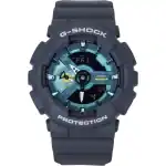 Casio G-Shock Analog Digital Bio-Based Resin Blue Dial Quartz GA-110AS-2A 200M Men's Watch