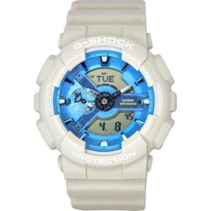 Casio G-Shock Analog Digital Bio-Based Resin Blue Dial Quartz GA-110AS-5A 200M Men's Watch