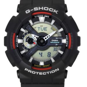 Casio G-Shock Analog Digital Bio-Based Resin Black Dial Quartz GA-110RL-1A 200M Men's Watch
