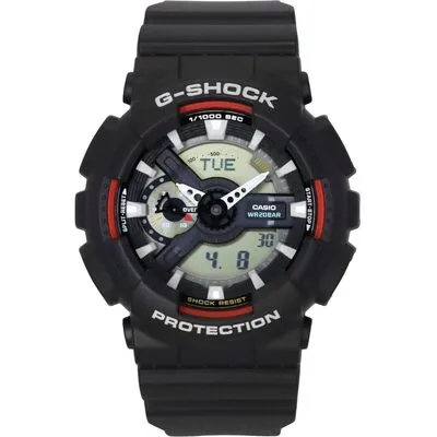 Casio G-Shock Analog Digital Bio-Based Resin Black Dial Quartz GA-110RL-1A 200M Men's Watch