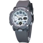 Casio G-Shock Hidden Glow Series Analog Digital Resin Strap Grey Dial Quartz GA-2000HD-8A 200M Men's Watch
