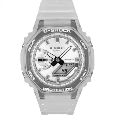 Casio G-Shock Analog Digital Resin Strap Grey Dial Quartz GA-2100BM-7A8 200M Unisex Watch