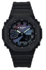Casio G-Shock Analog Digital Bio-Based Resin Strap Multicolor Dial Quartz GA-2100RW-1A 200M Men's Watch