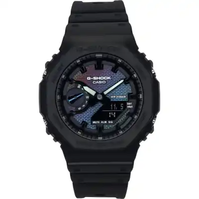 Casio G-Shock Analog Digital Bio-Based Resin Strap Multicolor Dial Quartz GA-2100RW-1A 200M Men's Watch