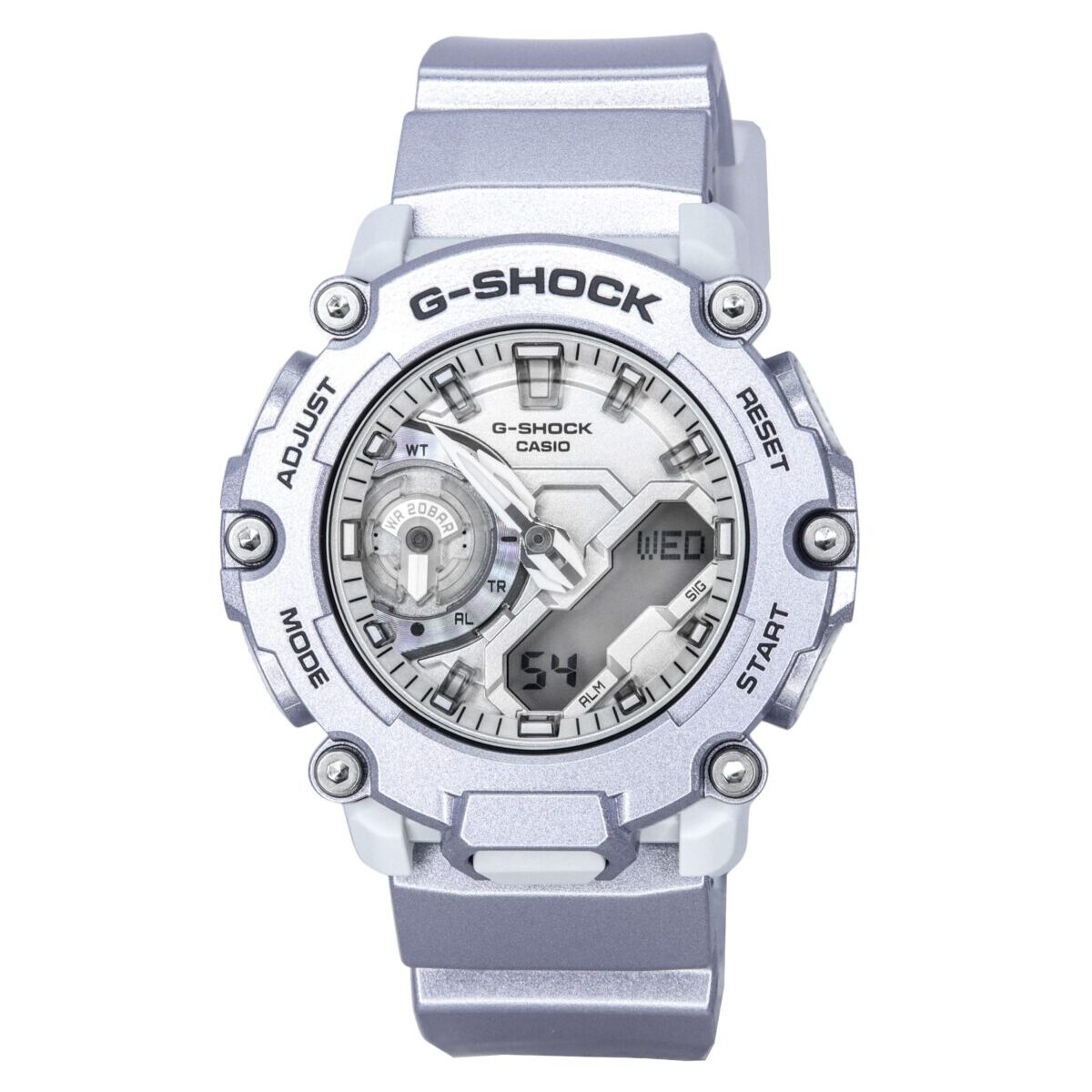 Casio G-Shock Analog Digital Forgotten Future Series Grey Dial Quartz GA-2200FF-8A 200M Men's Watch