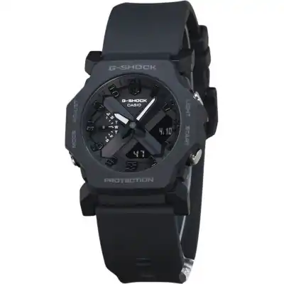 Casio G-Shock Analog Digital Black Resin Black Dial Quartz GA-2300-1A 200M Men's Watch