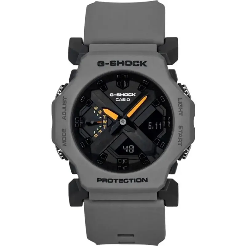Casio G-Shock Analog Digital Resin Strap Grey Dial Quartz GA-2300-8A 200M Unisex Watch
