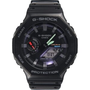 Casio G-Shock Analog Digital Mobile Link Black Resin Strap Tough Solar Power GA-B2100-1A 200M Men's Watch