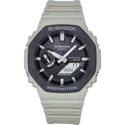 Casio G-Shock Analog Digital Smartphone Link Bio-Based Resin Strap Black Dial Tough Solar GA-B2100LUU-5A 200M Men's Watch