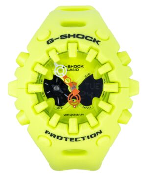 Casio G-Shock Analog Digital Resin Strap Green Dial Quartz GA-V01-9A 200M Unisex Watch