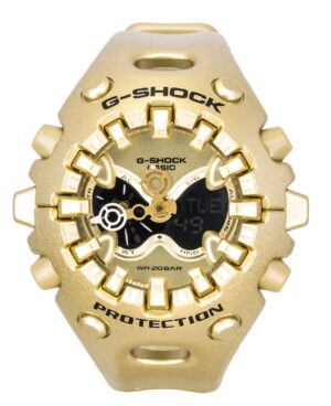 Casio G-Shock Analog Digital Resin Strap Gold Dial Quartz GA-V01A-9A 200M Unisex Watch