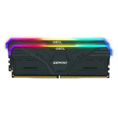 GeIL Gemini RGB 32GB DDR5 6000MHz Desktop Gaming Memory Kit (2 x 16GB) – Grey