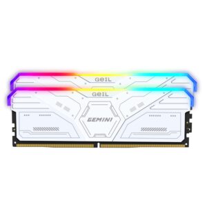 Geil Gemini RGB 32GB KIT(2X16GB) 6000MHz DDR5 Desktop Gaming Memory - Grey