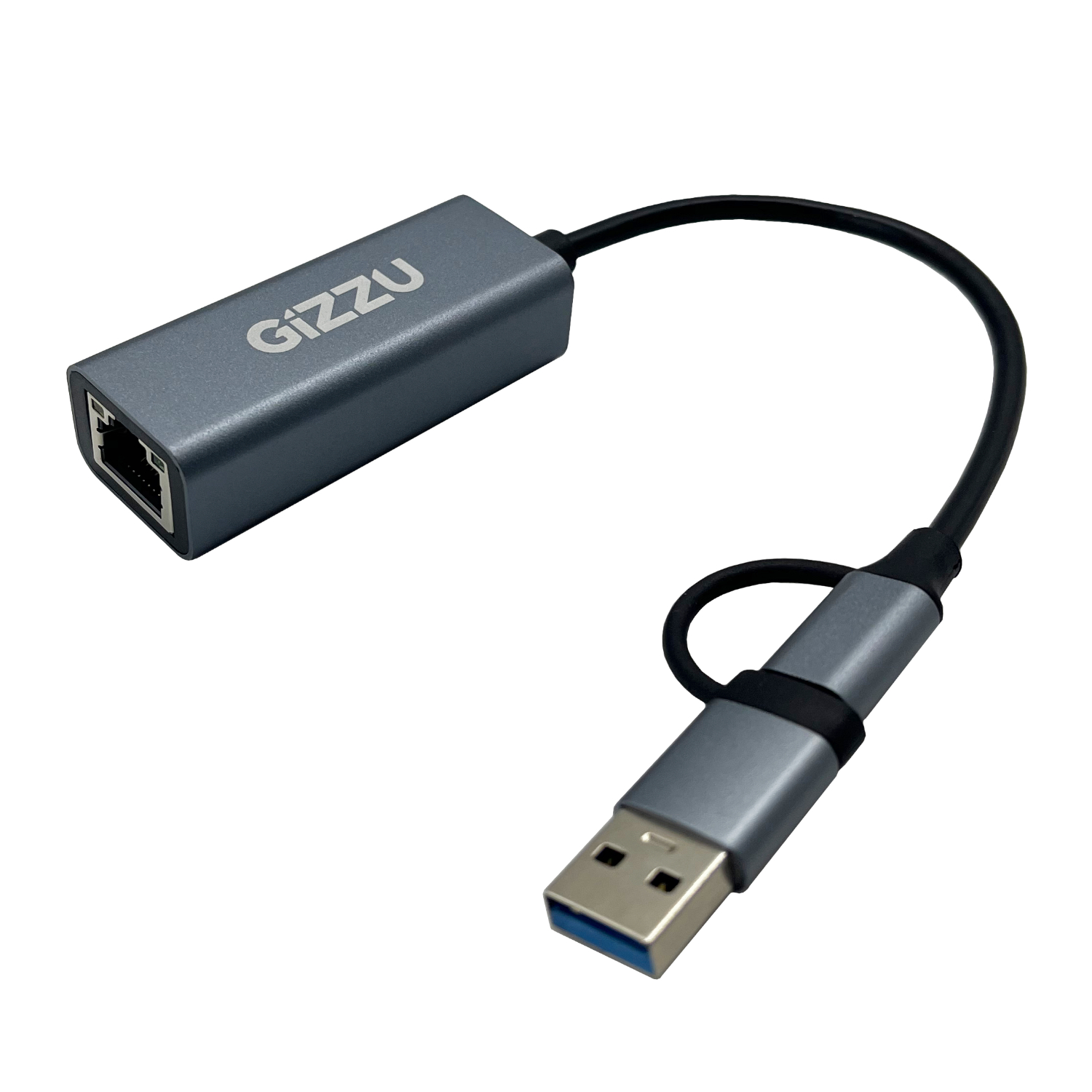 Gizzu High Speed Type-C/A to Gigabit Adapter Poly - Image 3