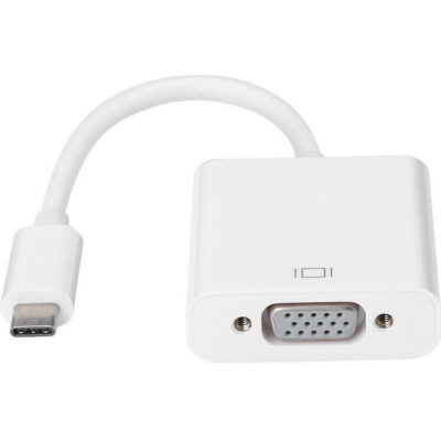Gizzu 1080P Type-C to VGA Adapter Poly