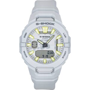 Casio G-Shock G-Squad Analog Digital Smartphone Link Resin Strap White Dial Quartz GBA-950-7A 200M Men's Watch