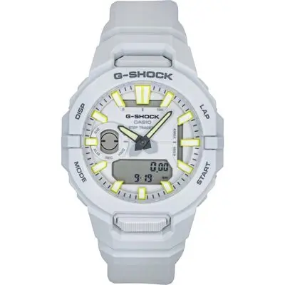 Casio G-Shock G-Squad Analog Digital Smartphone Link Resin Strap White Dial Quartz GBA-950-7A 200M Men's Watch
