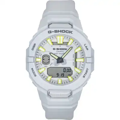 Casio G-Shock G-Squad Analog Digital Smartphone Link Resin Strap White Dial Quartz GBA-950-7A 200M Men's Watch