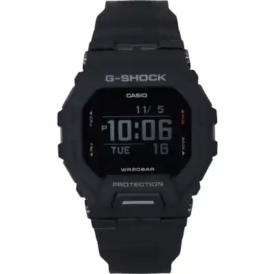 Casio G-Shock G-Squad Digital Smartphone Link Black Resin Strap Quartz GBD-200-1 200M Men's Watch