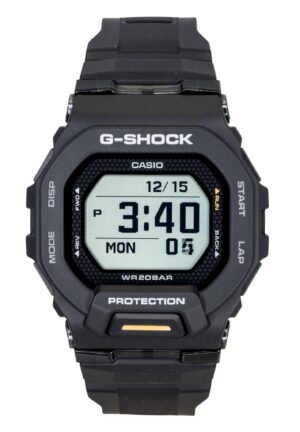Casio G-Shock G-Squad Digital Smartphone Link Black Resin Strap Quartz GBD-200-1A1 200M Men's Watch