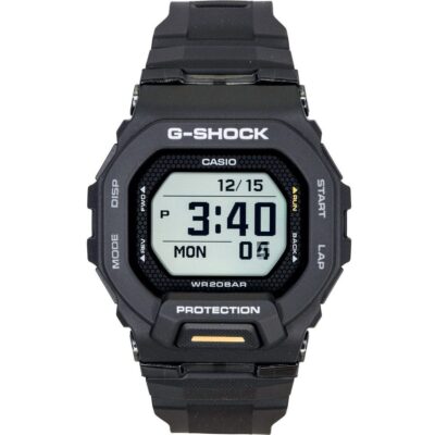 Casio G-Shock G-Squad Digital Smartphone Link Black Resin Strap Quartz GBD-200-1A1 200M Men's Watch