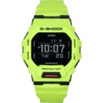 Casio G-Shock G-Squad Digital Smartphone Link Yellow Resin Strap Quartz GBD-200-9 200M Men's Watch