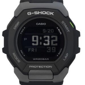 Casio G-Shock G-Squad Digital Smartphone Link Bio-Based Resin Quartz GBD-300-1 200M Men's Watch