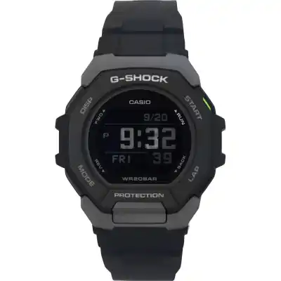 Casio G-Shock G-Squad Digital Smartphone Link Bio-Based Resin Quartz GBD-300-1 200M Men's Watch