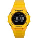 Casio G-Shock G-Squad Digital Smartphone Link Yellow Bio-Based Resin Quartz GBD-300-9 200M Men's Watch