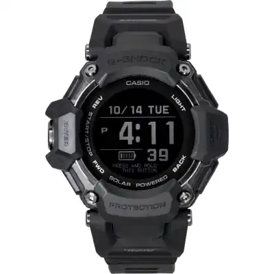 Casio G-Shock G-Squad Digital Smartphone Link Resin Strap Solar GBD-H2000-1B 200M Men's Watch