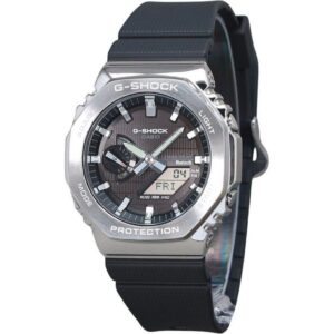 Casio G-Shock G-Steel Analog Digital Smartphone Link Bio Based Resin Strap Black Dial Tough Solar GBM-2100-1A 200M Men's Watch