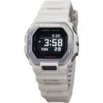 Casio G-Shock G-Lide Digital Smartphone Link Grey Resin Strap Quartz GBX-100-8 200M Men's Watch